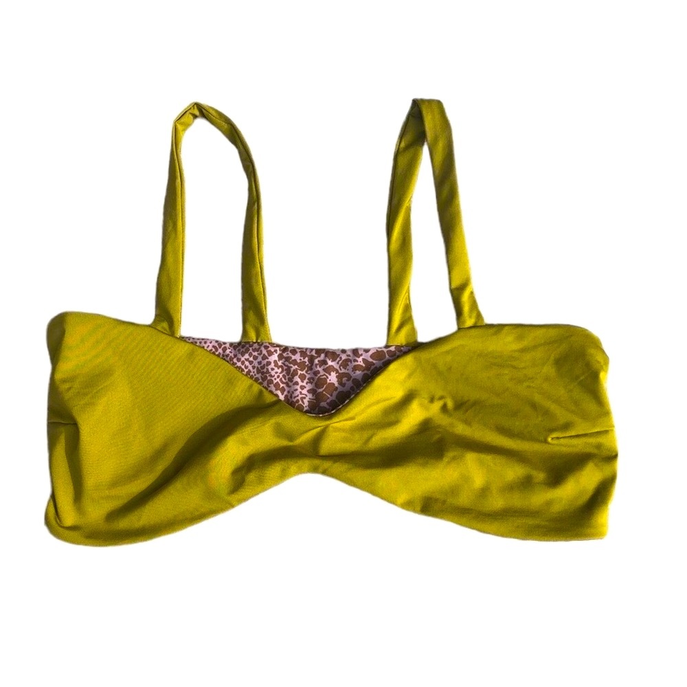 Acacia Bikini Corfu top Sumatra bottom Pear Green Sporty lining - Picture 5 of 12